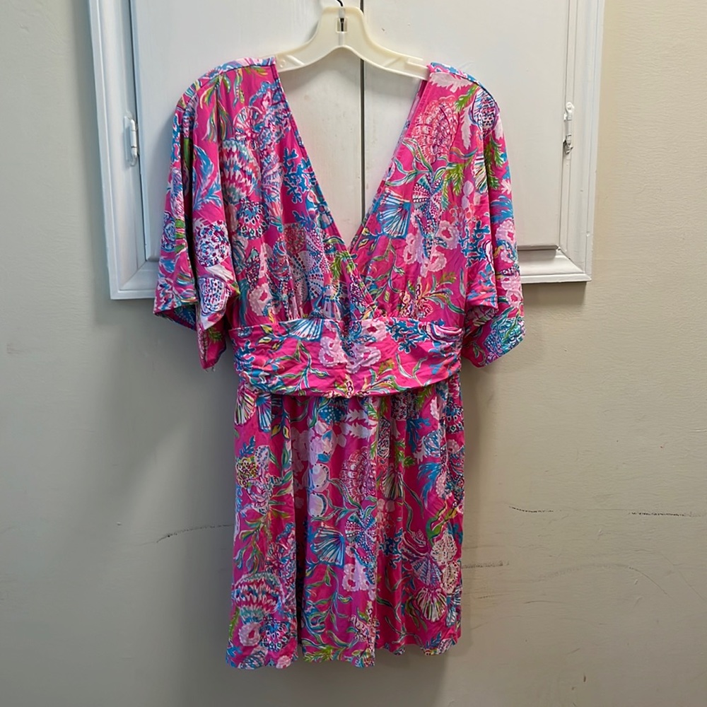 Lilly Pulitzer pink romper
